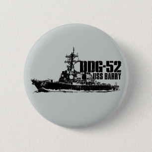 DDG-52 Barry Round Button