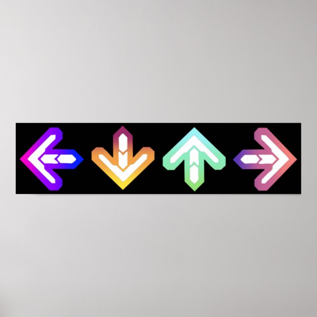 DDR Arrows Poster (Front)