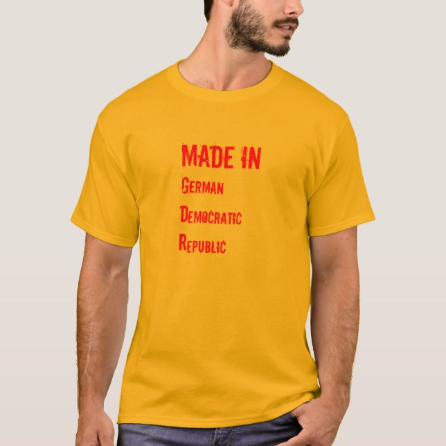 DDR. Design T-Shirt (Front)