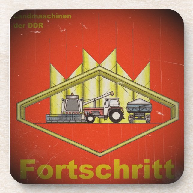 DDR Landmaschinen Coaster (Front)