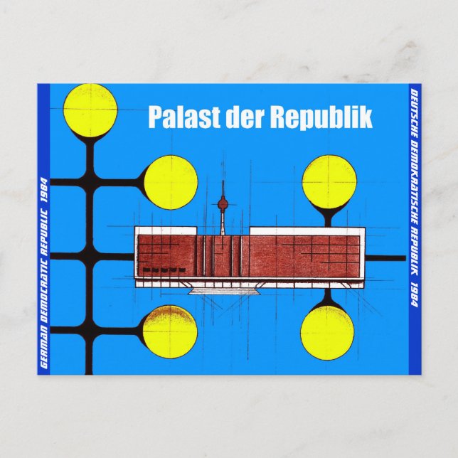 DDR Postkarte Postcard (Front)