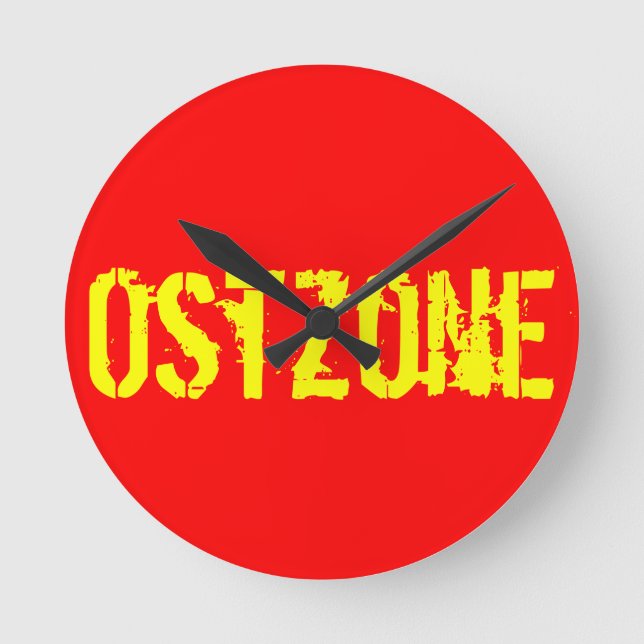 DDR. ROUND CLOCK (Front)