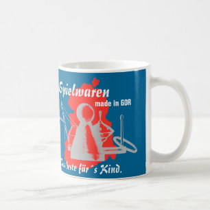 DDR Werbedesign Spielwarenkombinate der DDR Coffee Mug