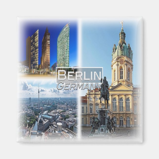 DE0114 Europe, Germany, Berlin, Fridge   Magnet (Front)