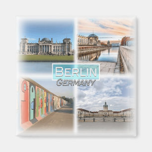 DE0136 Europe, Germany, Berlin, Fridge Magnet