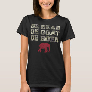 De Bear De Goat De Boer Funny Animals T-Shirt