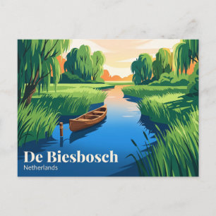 De Biesbosch National Park Netherlands Postcard