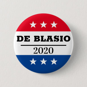 De Blasio 2020 Election Pin