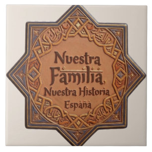 De Cerámica Artesanal: "Nuestra Familia, Nuestra H Ceramic Tile