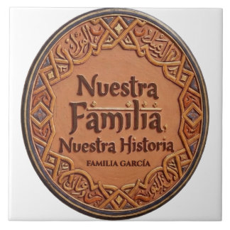 De Cerámica Artesanal: "Nuestra Familia, Nuestra H Ceramic Tile
