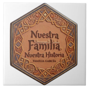 De Cerámica Artesanal: "Nuestra Familia, Nuestra H Ceramic Tile