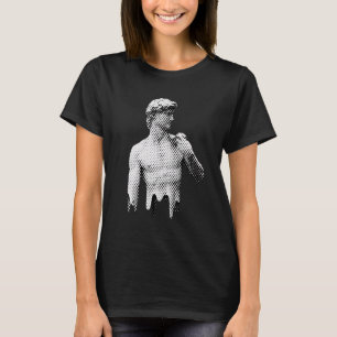 De David Marble Statue Michelangelo Renaissance Me T-Shirt