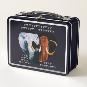 De-Extinction Wooly Mammoth  Metal Lunch Box