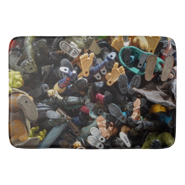 "de Feet" Bath Mat (Front)