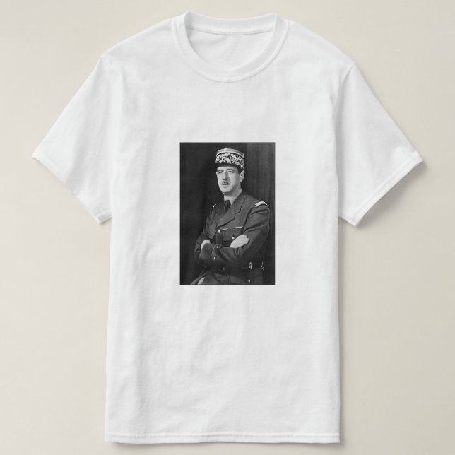 De Gaulle general T-Shirt (Design Front)