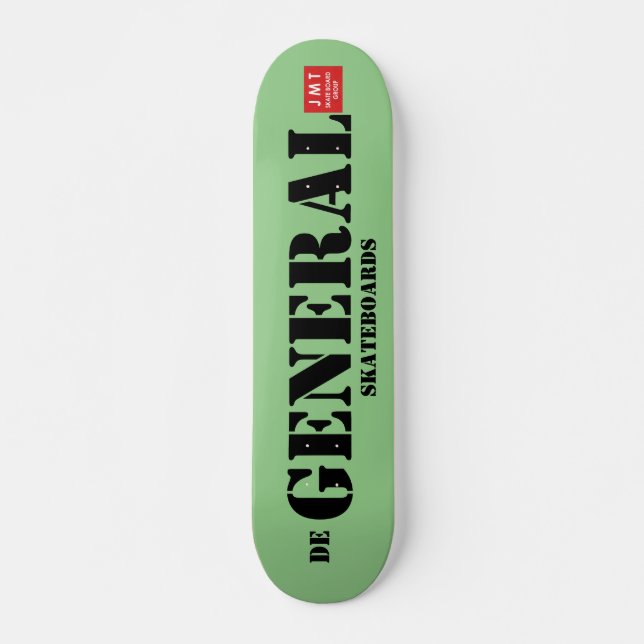 DE GENERAL SKATEBOARDS  / JMT SKATEBOARDS (Front)