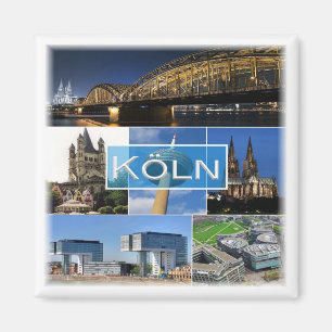 DE * Germany - Cologne Köln Magnet