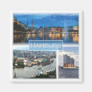 DE * Germany - Hamburg Magnet