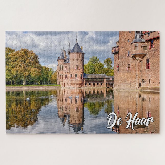De Haar Castle, Utrecht, Netherlands Jigsaw Puzzle (Horizontal)