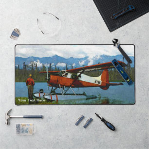 De Havilland Beaver Floatplane - Alaska Desk Mat