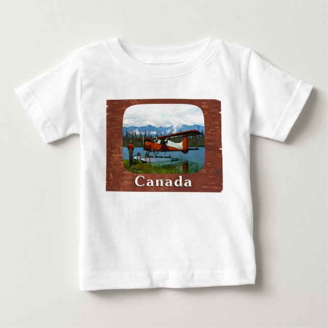 De Havilland Beaver Floatplane Baby T-Shirt (Front)