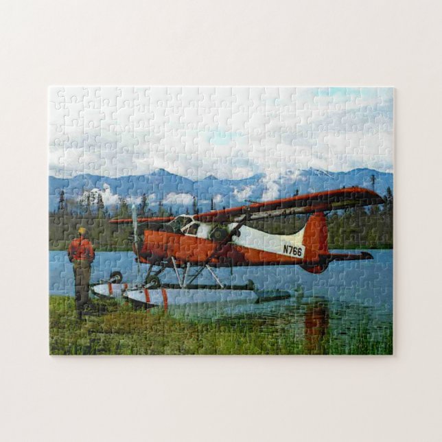 De Havilland Beaver Floatplane Jigsaw Puzzle (Horizontal)