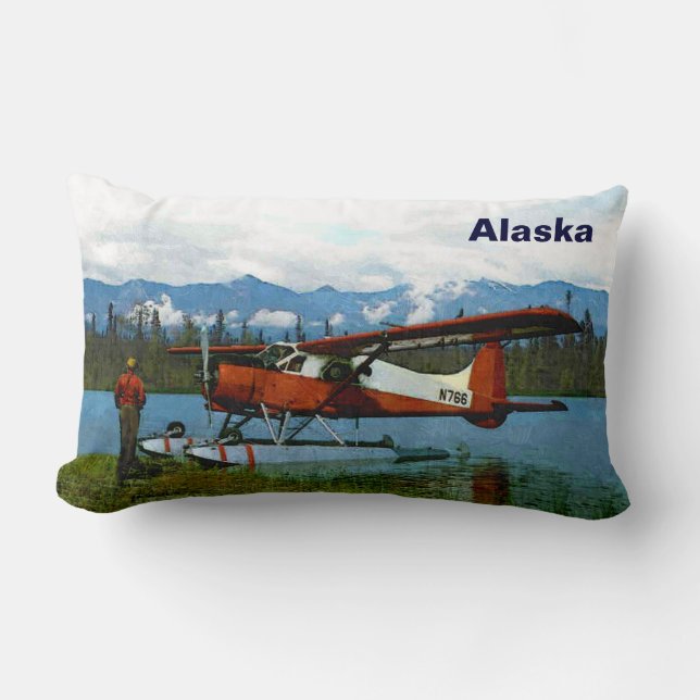 De Havilland Beaver Floatplane Lumbar Cushion (Front)