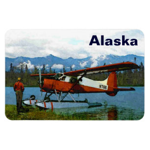 De Havilland Beaver Floatplane Magnet