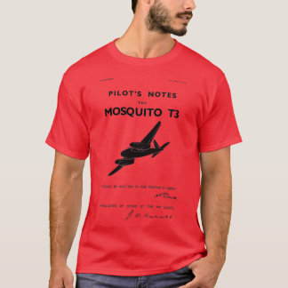 de Havilland Mosquito Pilots Notes  T-Shirt