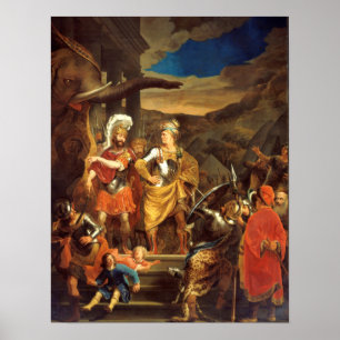 De Hooch - Ferdinand Bol Fabritius And Pyrrhus Poster