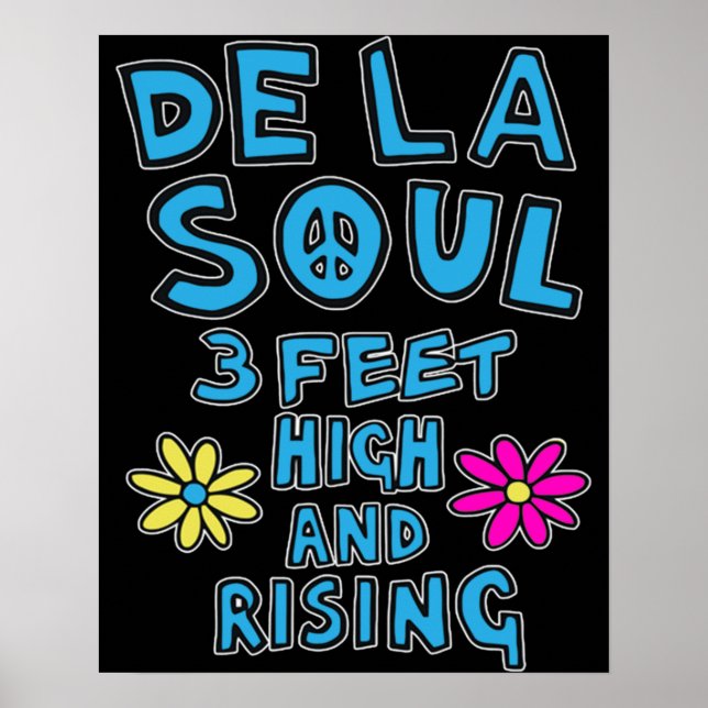 De La Music 3 Feet High and Rising Flower Poster (Front)