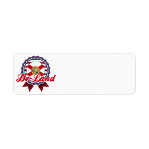 De Land, FL Return Address Label