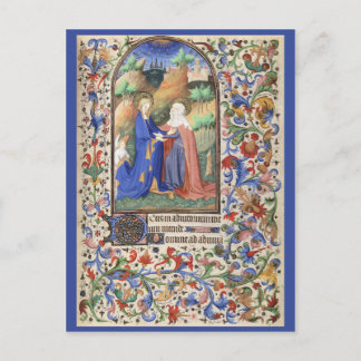 De Levis Book of Hours, Illustration 01 Postcard