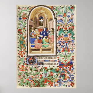 De Levis Book of Hours, Illustration 15 Poster