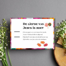 De Liefde Van Jezus Is Zoet DUTCH traktaat 