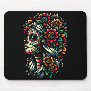 De Los Muertos La Catrina Day Of The Government Mouse Pad