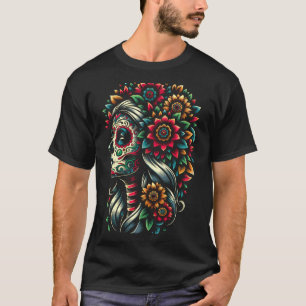 De Los Muertos La Catrina Day Of The Government T-Shirt