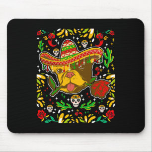 De Mayo Frenchie Sombrero French Bulldog May 5th Mouse Pad