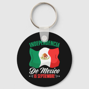 De Mexico 16 Septiembre Mexican Independence Key Ring