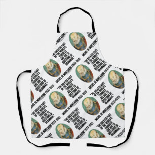 de Montaigne World's Troubles Questions Of Grammar Apron