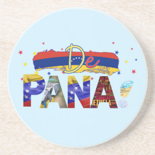 De Pana Venezuela Slang Venezuelan Culture Lovers Coaster