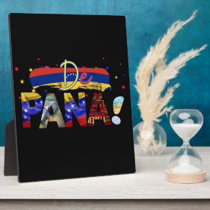 De Pana Venezuela Slang Venezuelan Culture Lovers Plaque