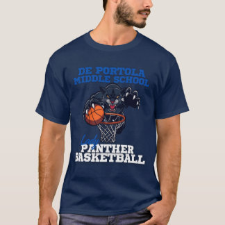 De Portola Lady Panther Basketball T-Shirt