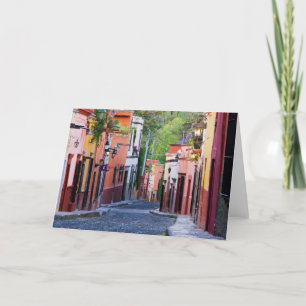 De Sollano Street, San Miguel De Allende Card