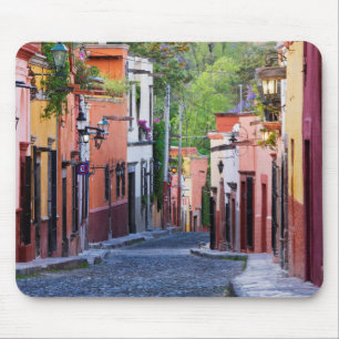 De Sollano Street, San Miguel De Allende Mouse Pad