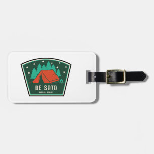 De Soto National Forest Camping Luggage Tag