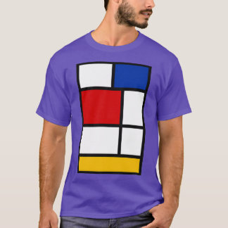 De Stijl 1 Mondrian Inspired T-Shirt