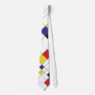 De Stijl Art Tie