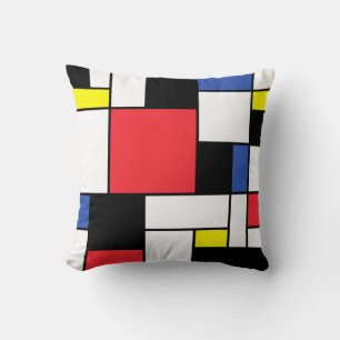 De Stijl Neoplastic Art Cushion