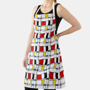 De Stijl Pattern Apron